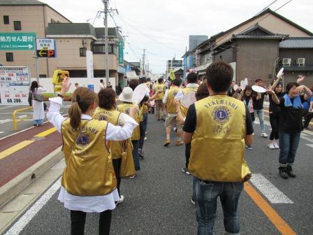行橋夏祭り「こすもっぺ」市民総踊り参加