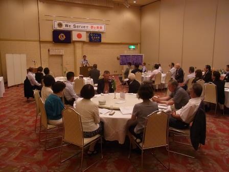 8月第一例会開催